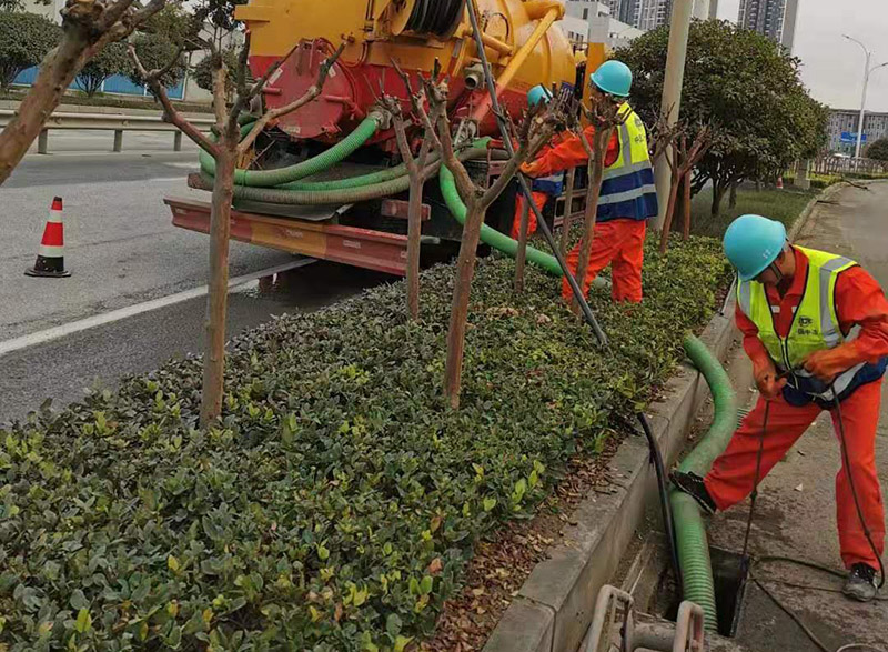 张沟镇市政管道清淤
